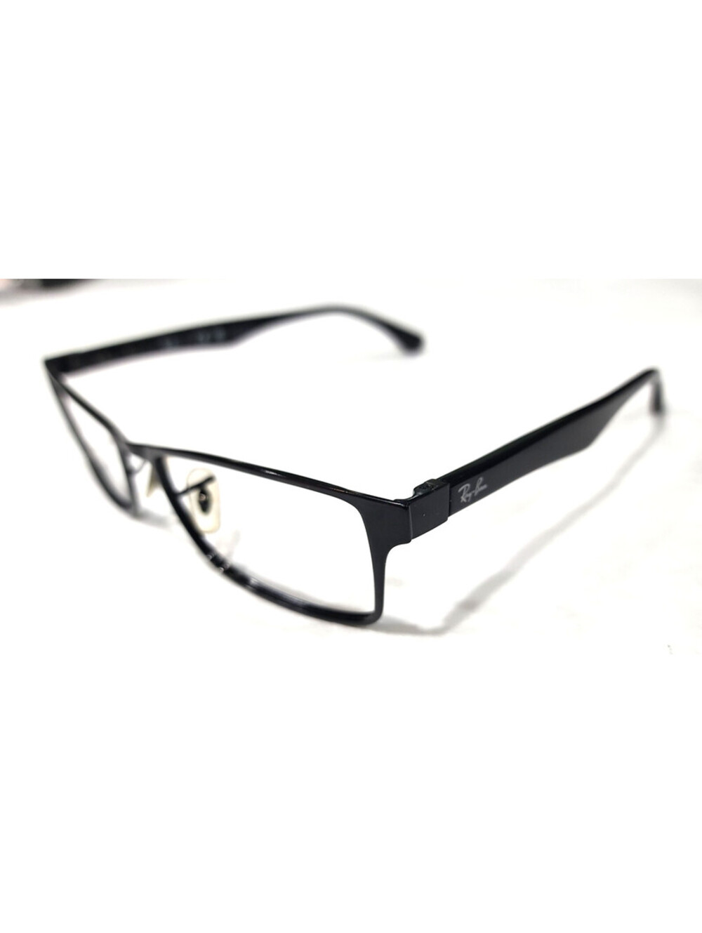 Ray Ban RB6238 2509 Black Metal Rectangle Eyeglasses 55-17 145